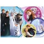 Frozen: Im Glanz der Liebe - Glitzerpuzzle
