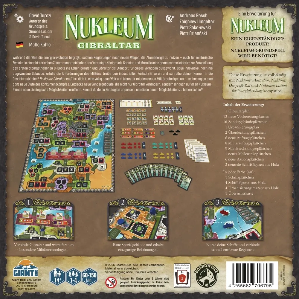 Nukleum - Gibraltar Erweiterung - DE