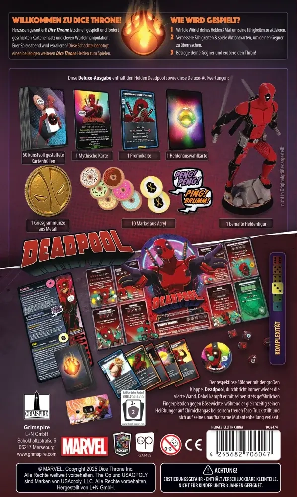 Deadpool Dice Throne - DE