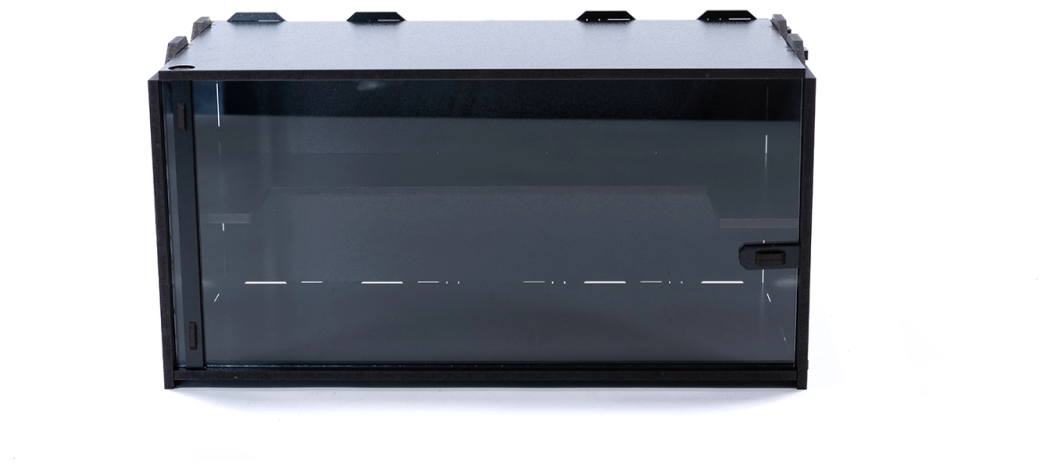 Kraken Wargames Black Paint Rack: Vitrine