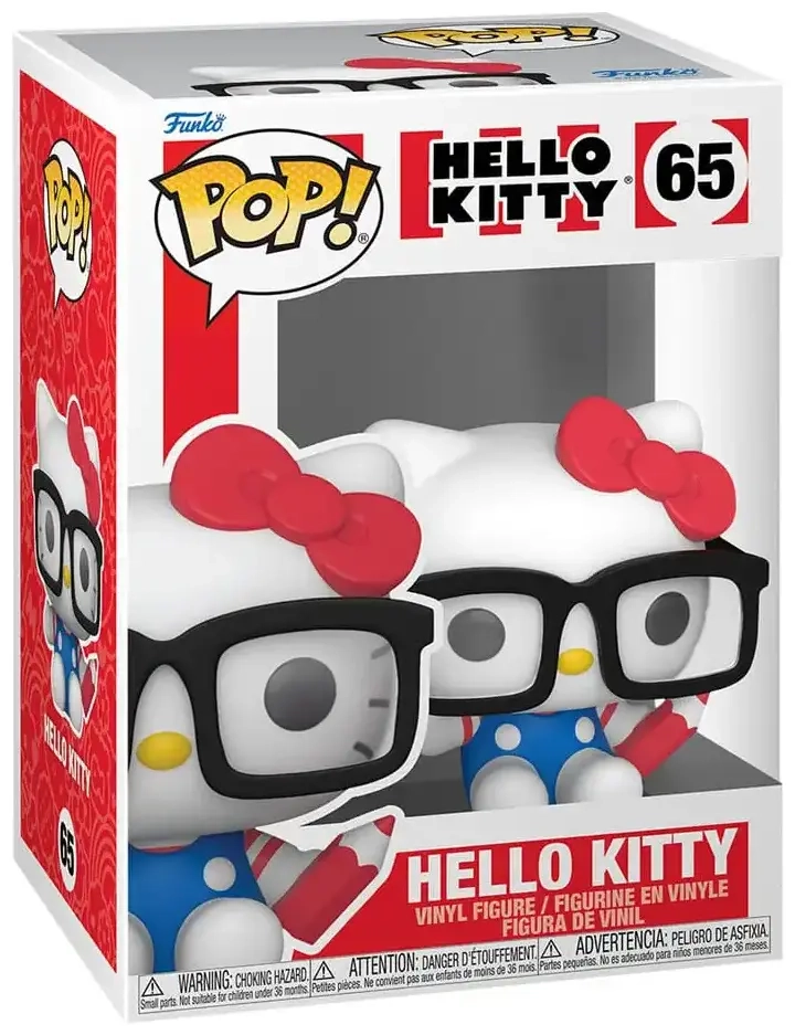 POP - Hello Kitty - Nerd Hello Kitty with Glasses