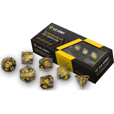 Official U.S. Army Silicone Dice Set