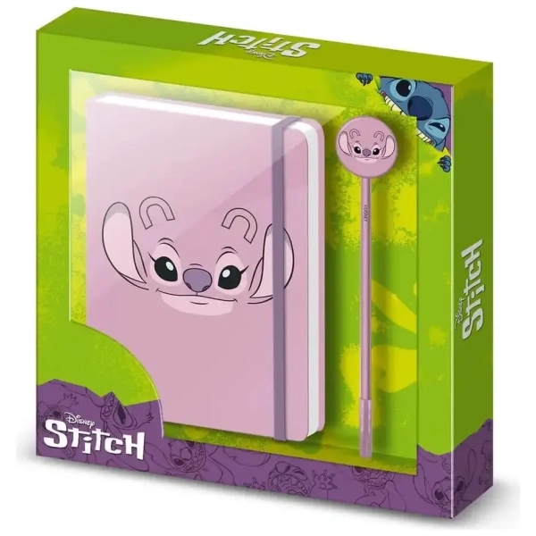Lilo & Stitch Tagebuch Geschenkbox Angel Face Pink