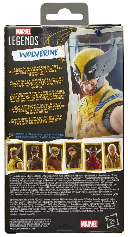 Deadpool & Wolverine Marvel Legends Actionfigur Wolverine 15 cm