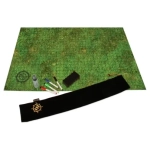 ENHANCE RPG Grid Mat - Tabletop DnD Map (24x36 inch) - (Grass)