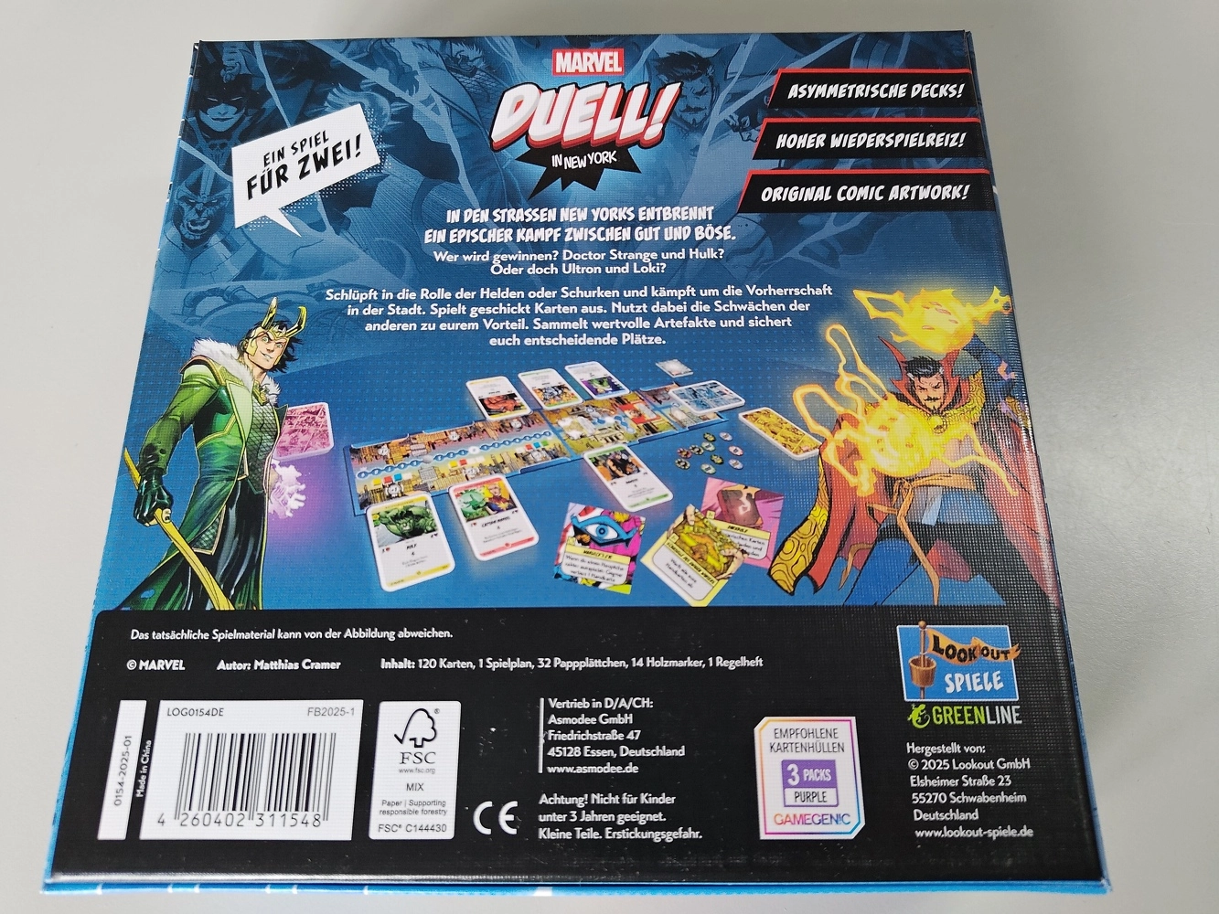 MARVEL Duell! In New York (Defekte Verpackung)