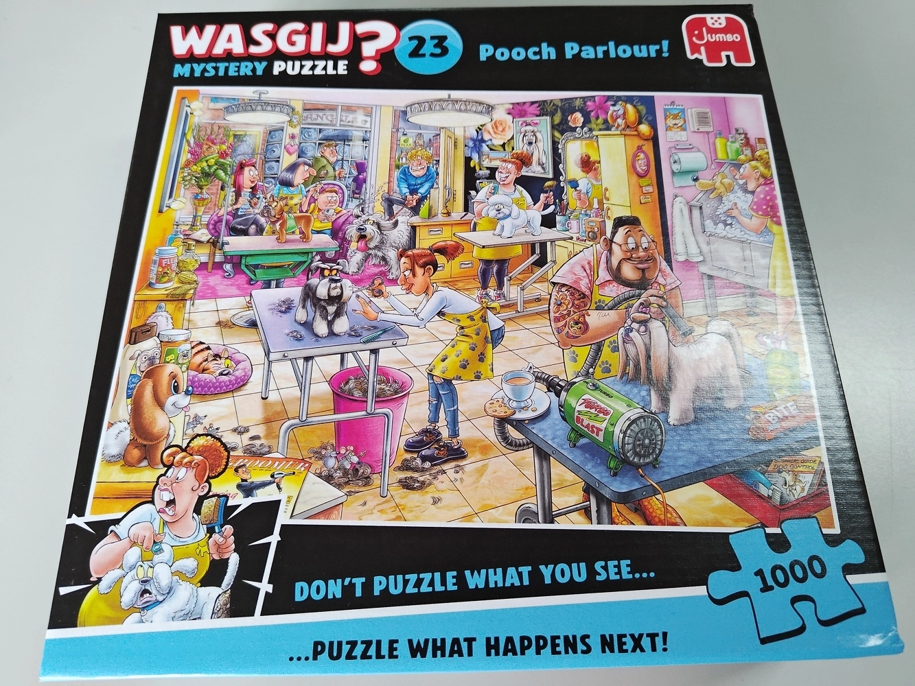 Hundesalon Pfötchen! - Wasgij Mystery 23 (Defekte Verpackung)