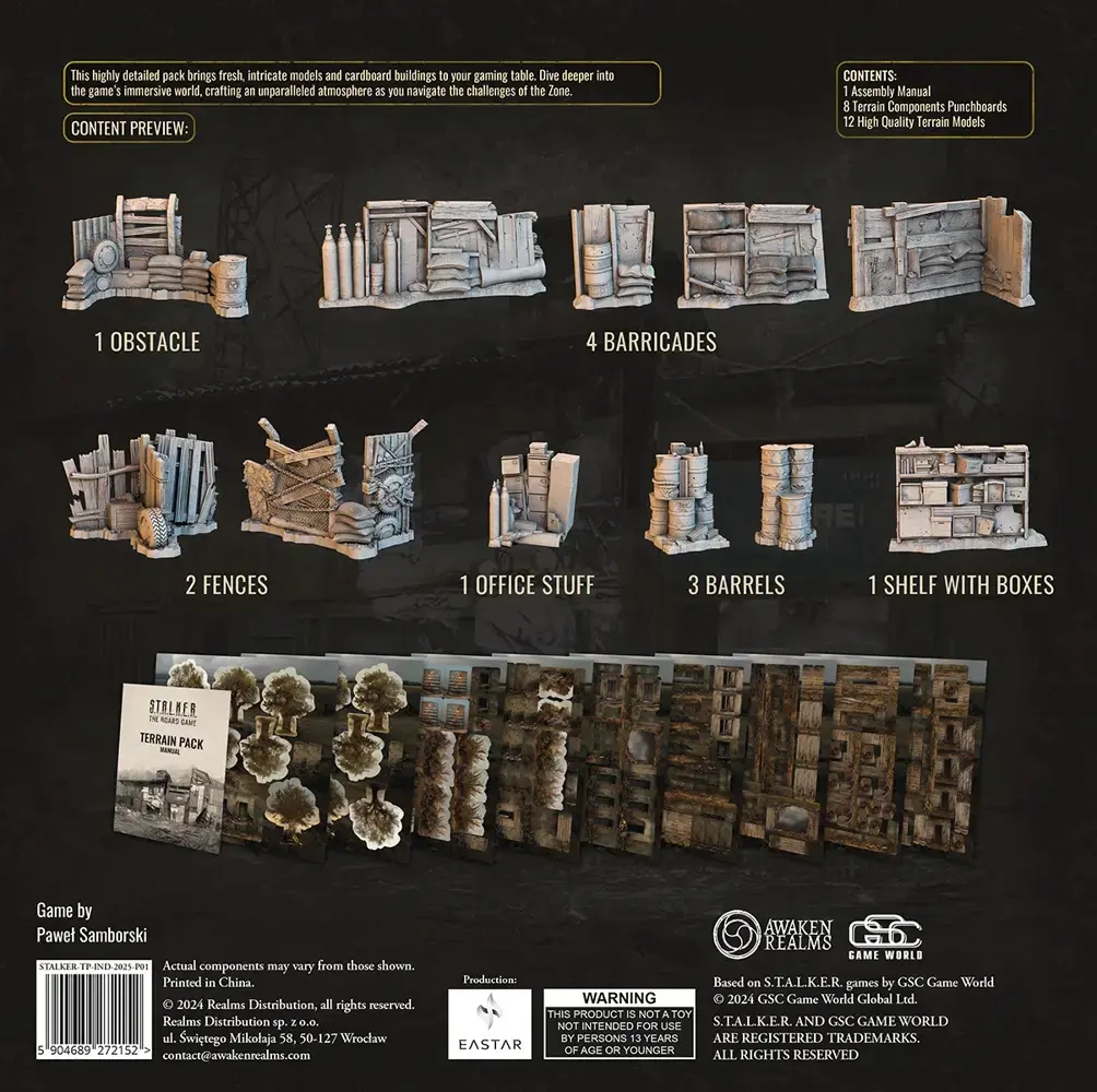 STALKER: The Board Game – Terrain Model Pack