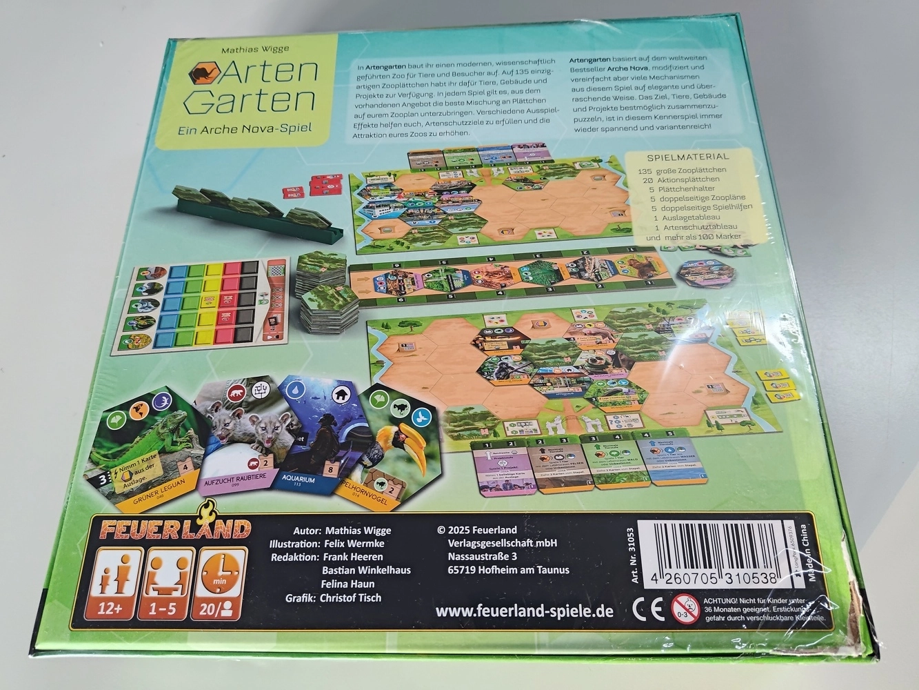 Artengarten (Defekte Verpackung)