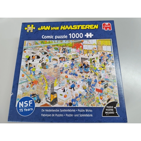 Jan van Haasteren | Puzzle - und Spielefabrik (Leicht defekte Verpackung)