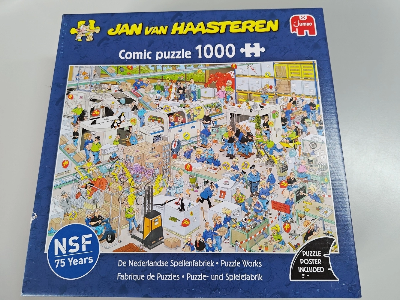 Jan van Haasteren | Puzzle - und Spielefabrik (Leicht defekte Verpackung)