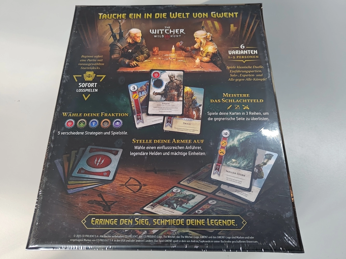 Gwent - Das legendäre Kartenspiel (Leicht defekte Verpackung)