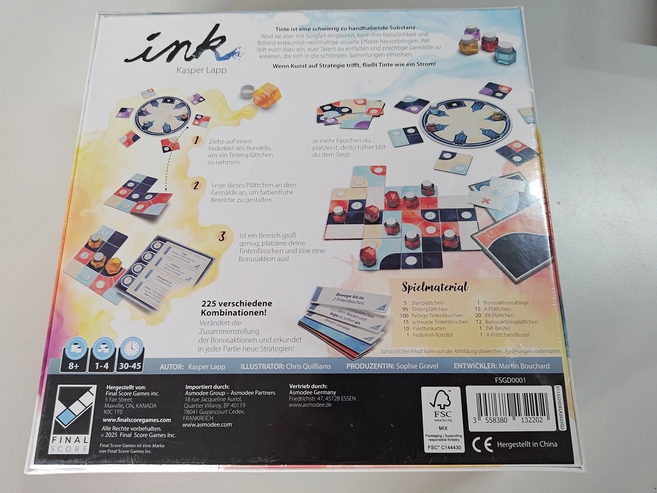 Ink - DE (Leicht defekte Verpackung)