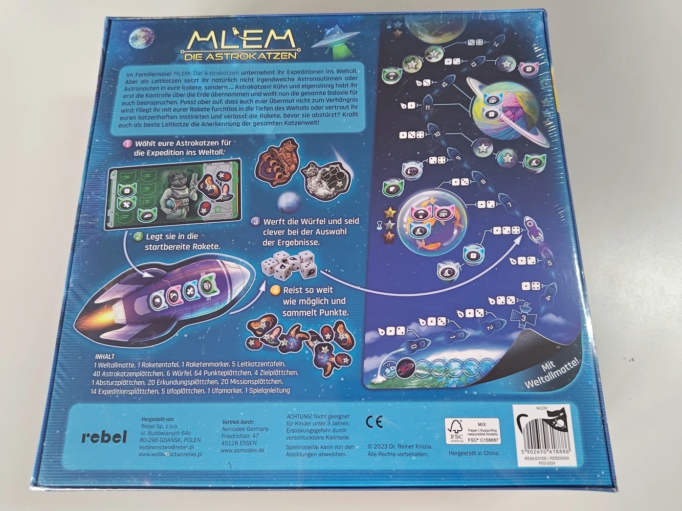 MLEM: Die Astrokatzen (Leicht defekte Verpackung)