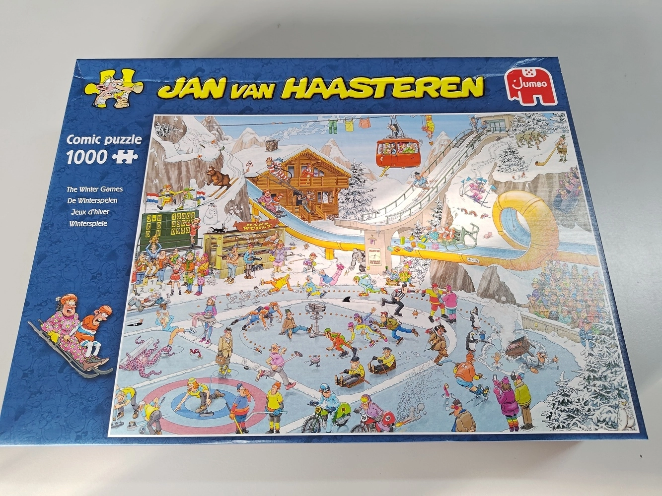 Winterspiele - Jan van Haasteren (Defekte Verpackung)