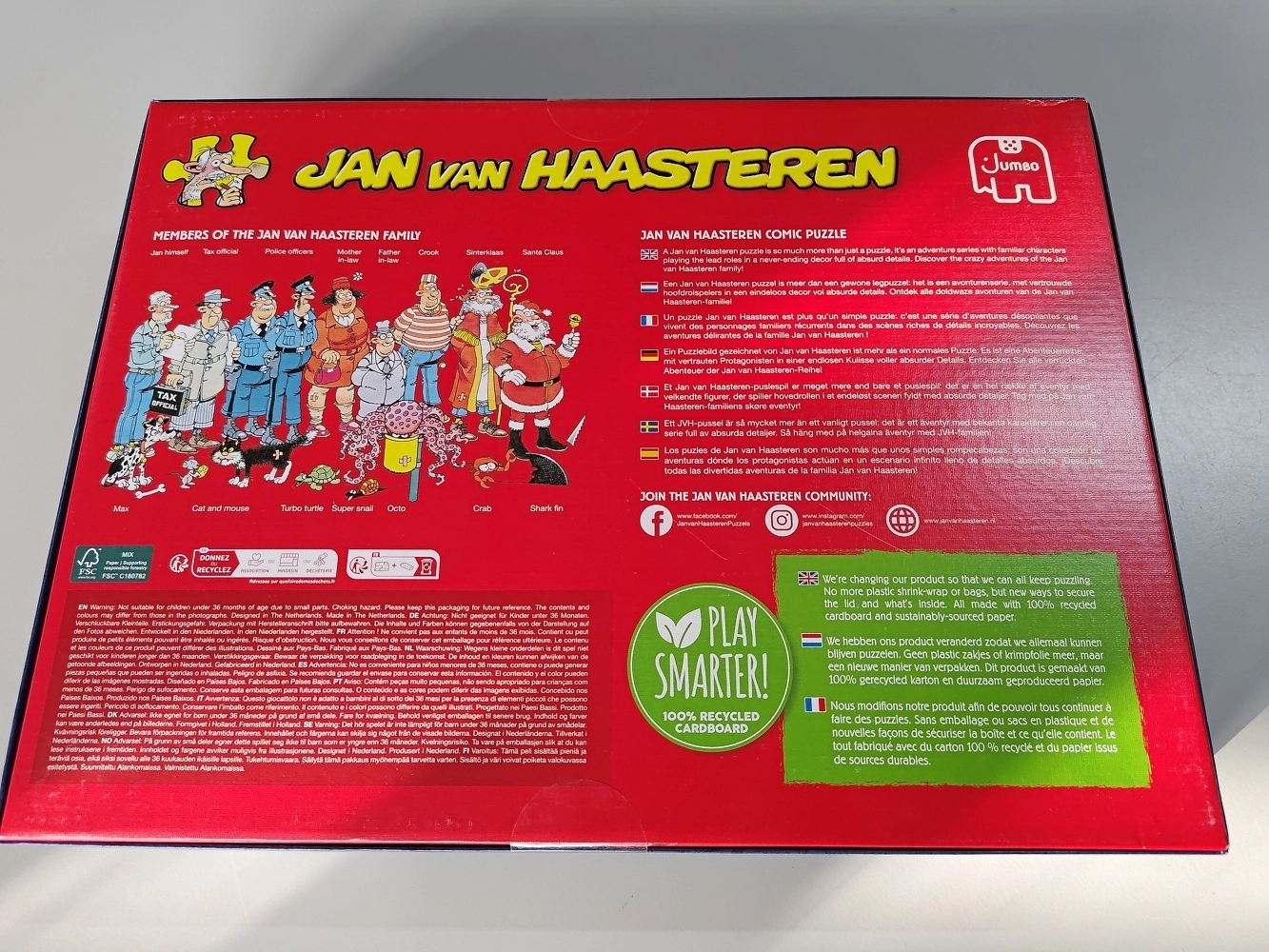Winterspiele - Jan van Haasteren (Defekte Verpackung)