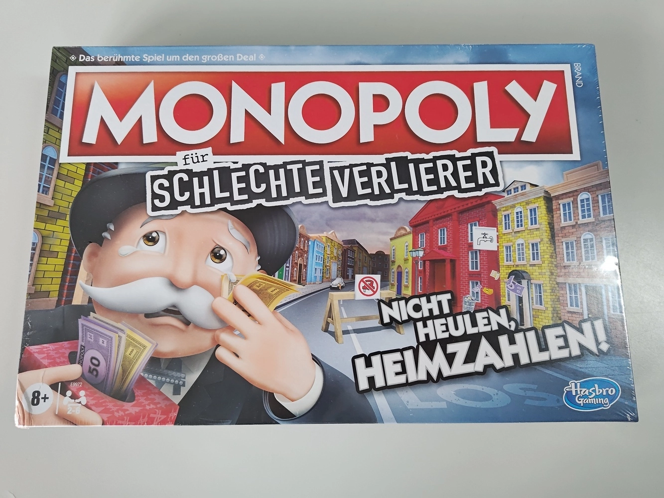 Monopoly für schlechte Verlierer (Defekte Verpackung)