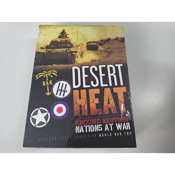 Nations at War Desert Heat 2nd. Edition - EN (Leicht defekte Verpackung)
