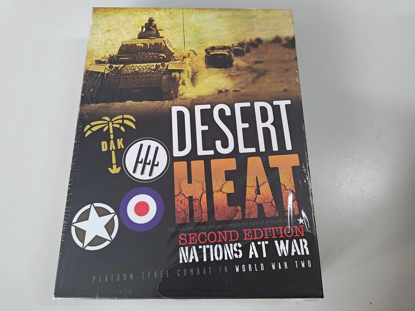 Nations at War Desert Heat 2nd. Edition - EN (Leicht defekte Verpackung)