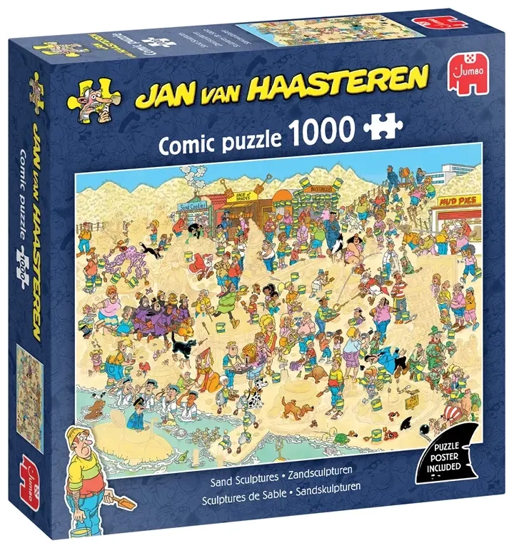 Sandskulpturen - Jan van Haasteren