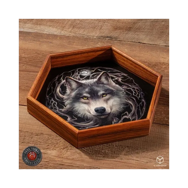 Anne Stokes Dice Tray: Night Forest