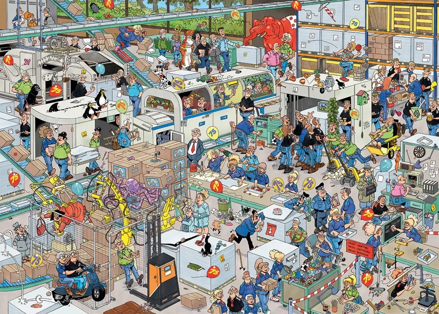 Jan van Haasteren | Puzzle - und Spielefabrik