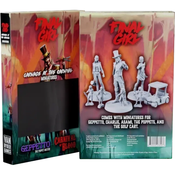 Final Girl Carnage at the Carnival Miniatures