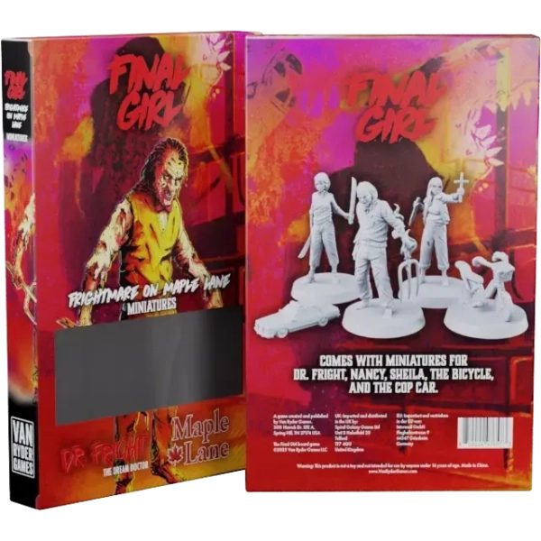Final Girl Frightmare on Maple Lane Miniatures