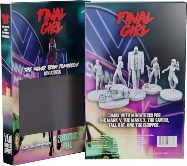 Final Girl The Killer from Tomorrow Miniatures