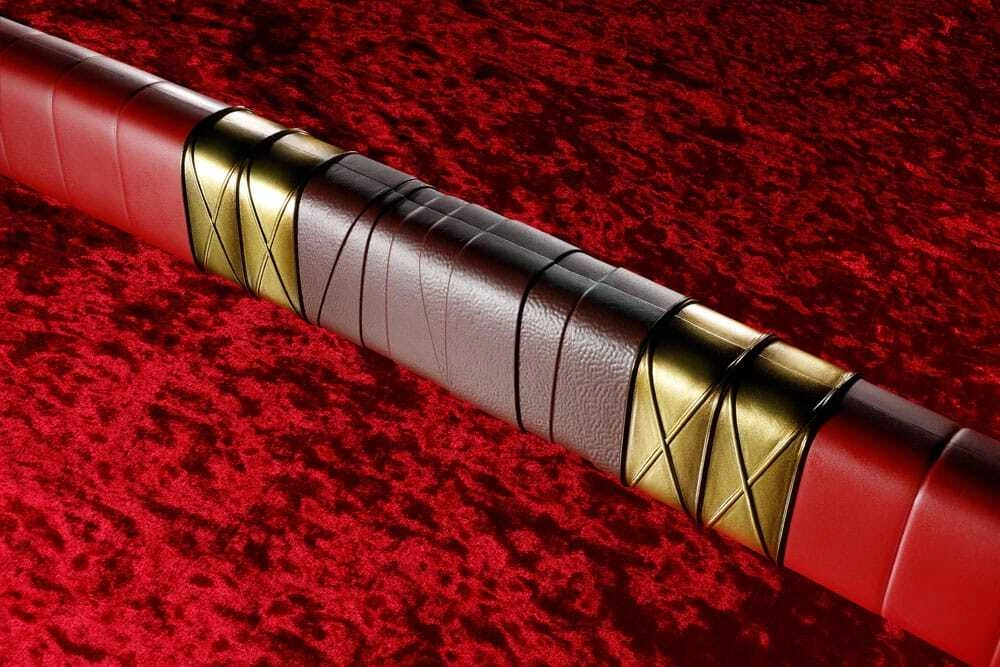 One Piece Proplica Repliken 1/1 Roronoa Zoro Three Sword Style Schwerter Set 95 cm