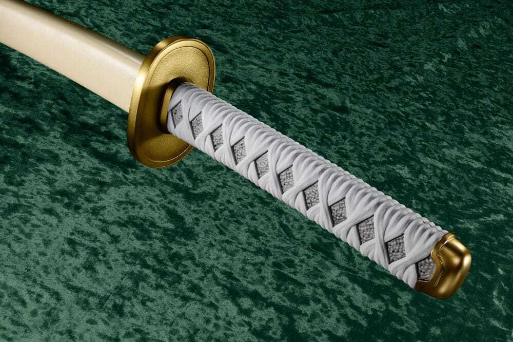 One Piece Proplica Repliken 1/1 Roronoa Zoro Three Sword Style Schwerter Set 95 cm