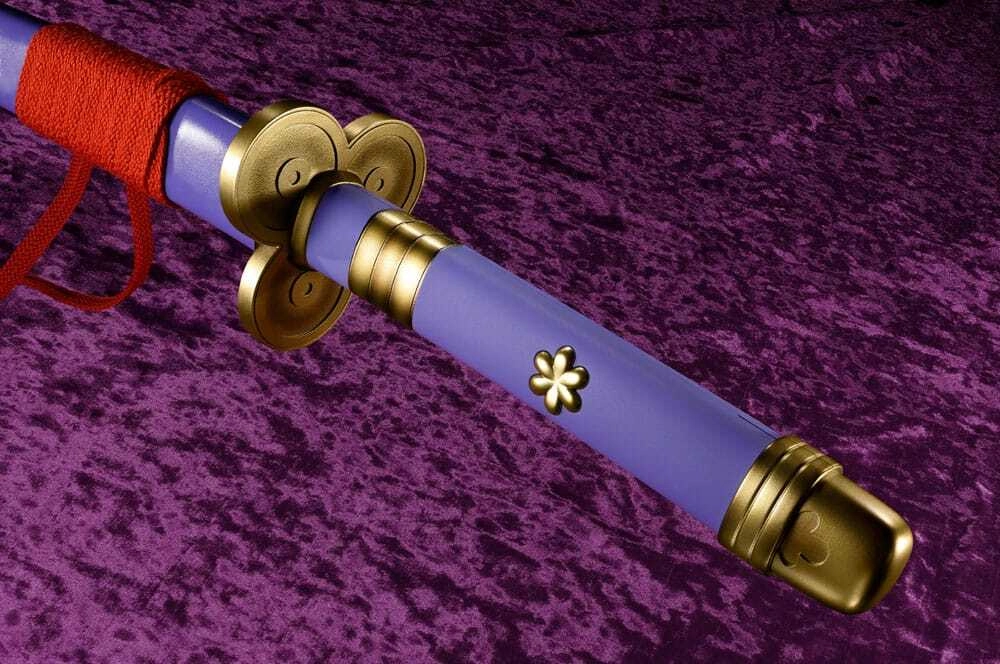 One Piece Proplica Repliken 1/1 Roronoa Zoro Three Sword Style Schwerter Set 95 cm