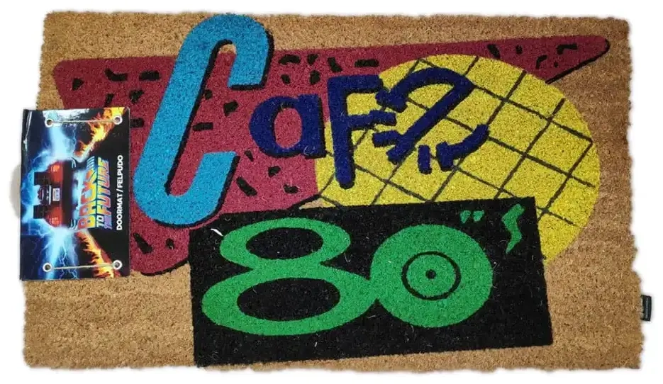 Zurück in die Zukunft Fussmatte Cafe 80 40 x 60 cm