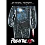 Freitag der 13. Kunstdruck Limited Edition 30 x 42 cm