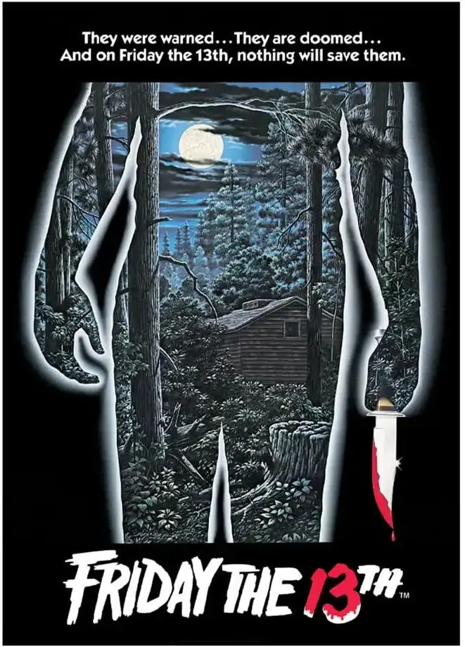 Freitag der 13. Kunstdruck Limited Edition 30 x 42 cm
