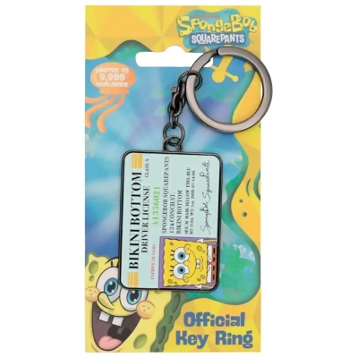 SpongeBob Schwammkopf Schlüsselanhänger Driver License Limited Edition