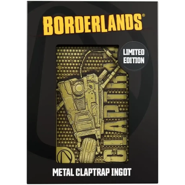 Borderlands Metallbarren Claptrap Limited Edition
