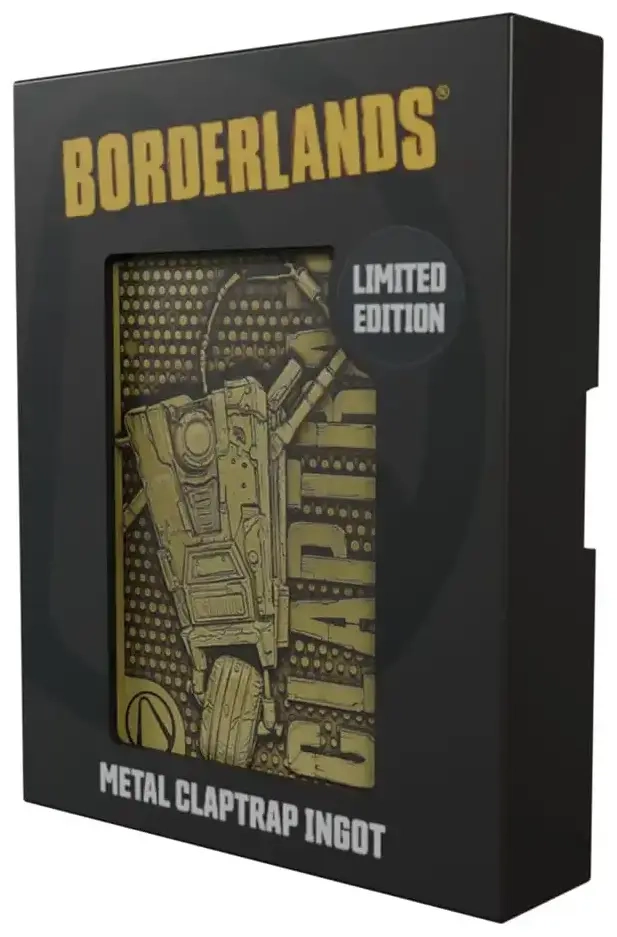 Borderlands Metallbarren Claptrap Limited Edition