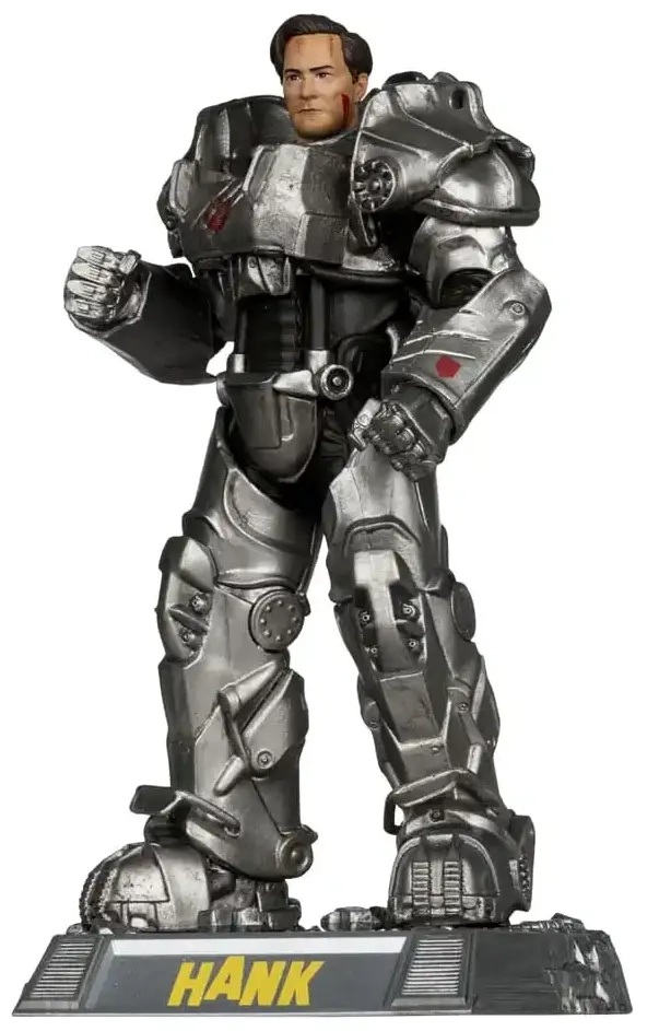 Fallout Movie Maniacs Actionfigur Hank Maclean (Season 2) (Red Platinum Edition) 17 cm
