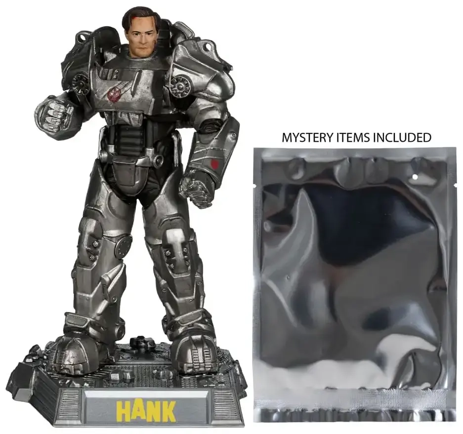 Fallout Movie Maniacs Actionfigur Hank Maclean (Season 2) (Red Platinum Edition) 17 cm