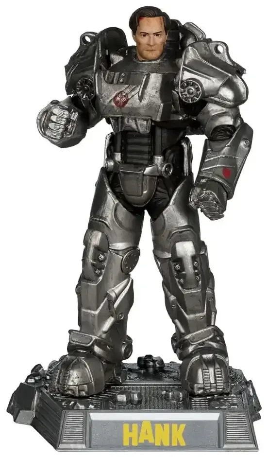 Fallout Movie Maniacs Actionfigur Hank Maclean (Season 2) (Red Platinum Edition) 17 cm