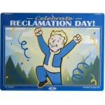 Fallout Me­tall­schild Reclamation Day