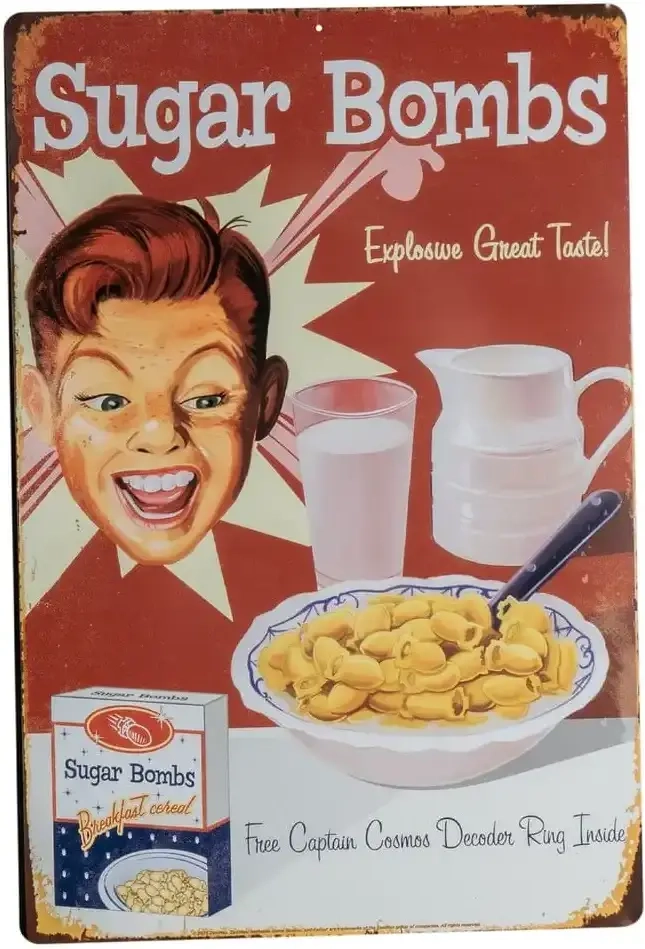 Fallout Me­tall­schild Sugar Bombs