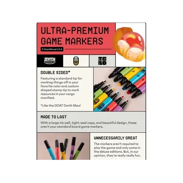 Tend Ultra Premium Game Marker Pack