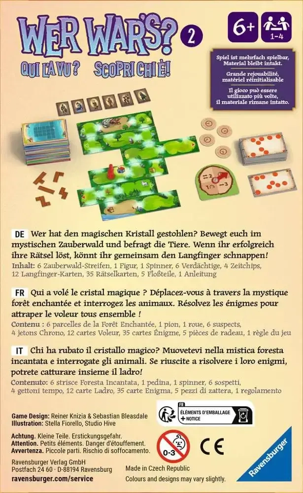 Wer war's Mystery Kids 2: Im Im Zauberwald