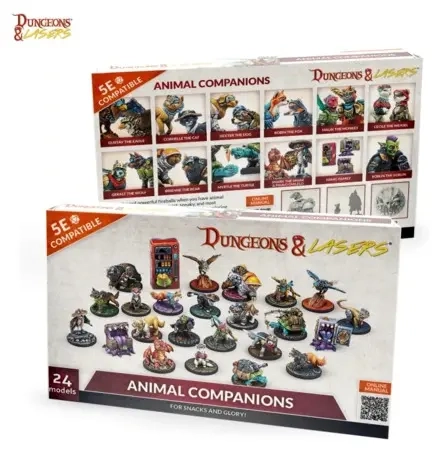 Dungeons & Lasers Animal Companions