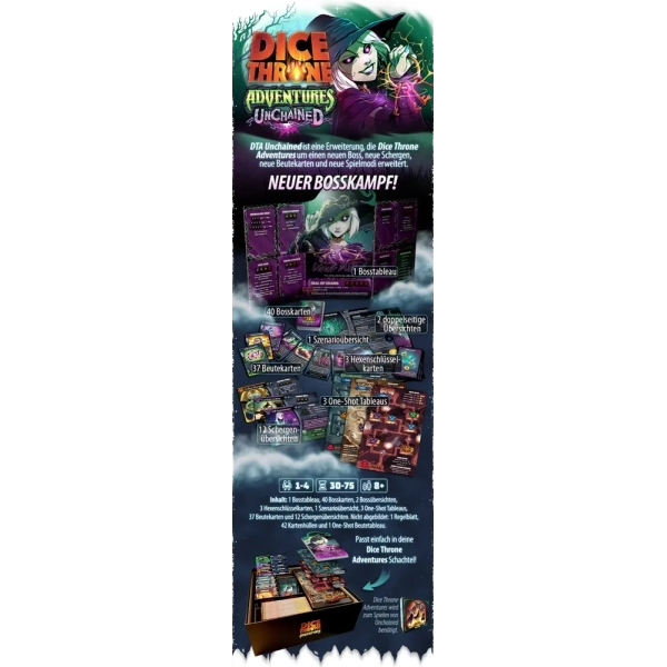 Dice Throne Adventure - Unchained Erweiterung - DE