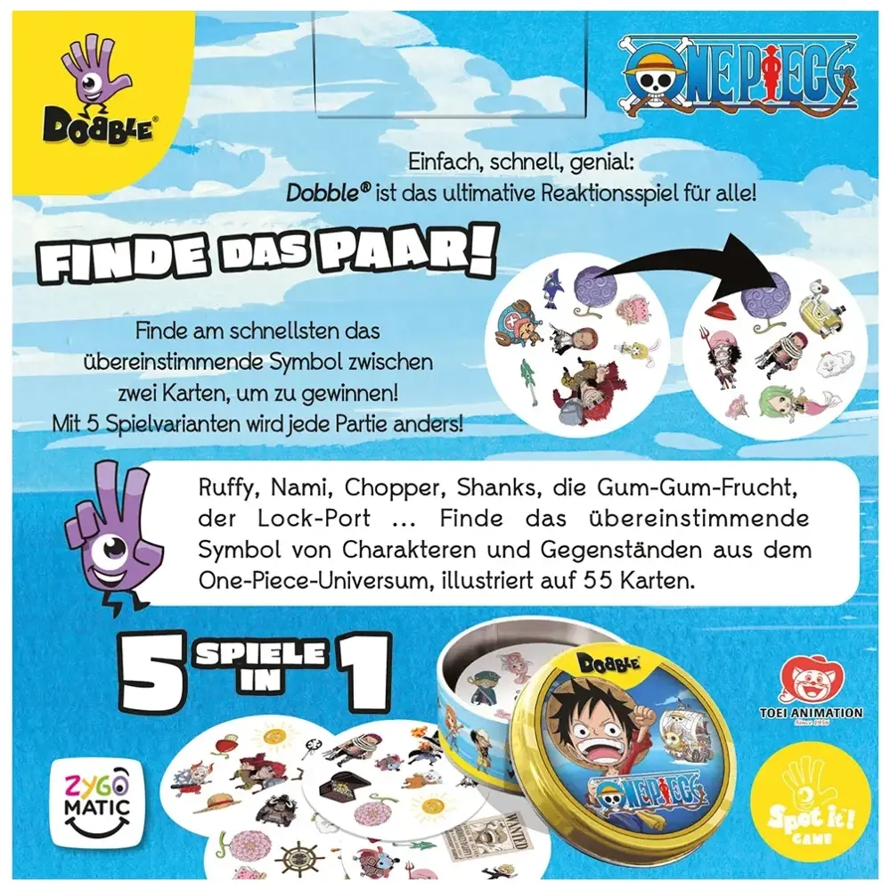 One Piece Dobble - DE