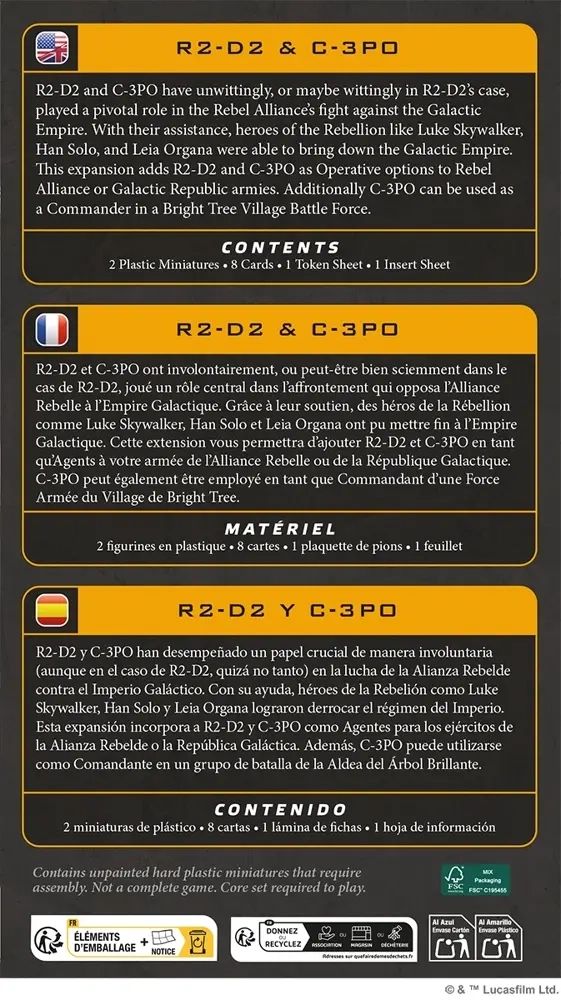 Star Wars: Legion – R2-D2 & C-3PO