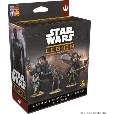 Star Wars: Legion – Cassian Andor, Jyn Erso & K-2SO